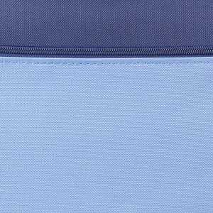 Сумка спортивная, отдел на молнии, наружный карман, цвет синий/голубой