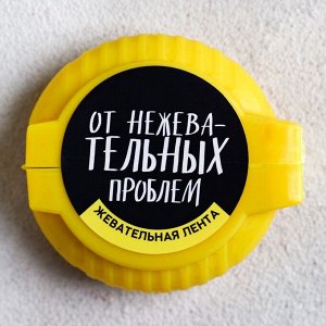 Жевательная резинка «От нежевательных проблем»: с фруктовым вкусом, 15 гр.