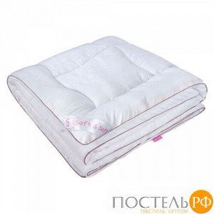 Одеяло БАМБУК 300 гр. "Soft&Soft" 1,5 спальное, в микрофибре с тиснением, 100% полиэстер