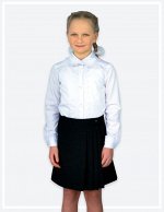 Школьная юбка Безе черная