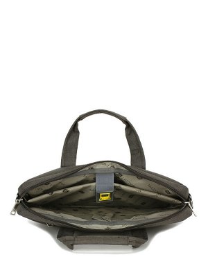 LACCOMA сумка 8613-20-коричневый Полиэстр хлопок