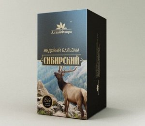 Бальзам медовый густой "Сибирский" 150 гр.