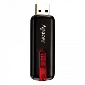 Флэш-диск 32 GB APACER Handy Steno AH326, USB 2.0, черный, AP32GAH326B-1