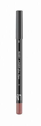 LN Карандаш для губ EASY LINER, 1,7 г, №01 розово-коричневый * #