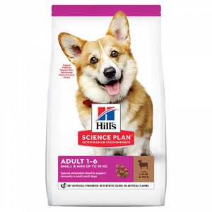 Hill's SP Canine Adult S&M д/соб декор.пород Ягненок 300гр 10514X NEW (1/6)