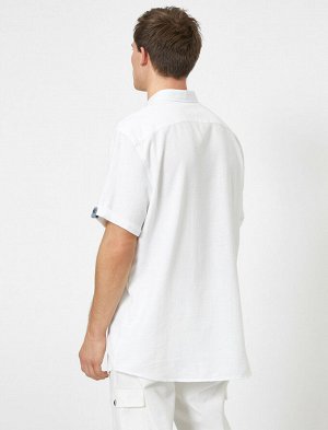 Рубашка Материал: %100  Хлопок Параметры модели: рост: 184 cm, грудь: 98, талия: 77, бедра: 95 Надет размер: L