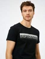 Футболка черная Вдохновение
