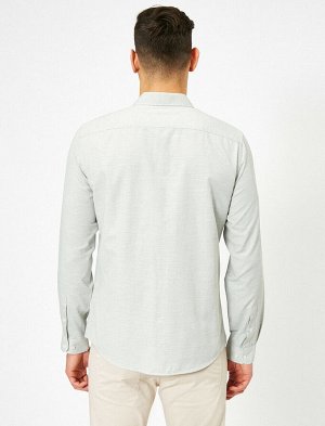 Рубашка Материал: %100  Хлопок Параметры модели: рост: 188 cm, грудь: 99, талия: 75, бедра: 98 Надет размер: L