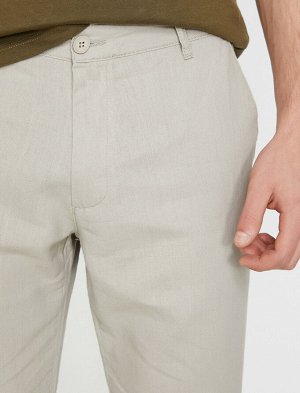 брюки Материал: %100 Rami Параметры модели: рост: 188 cm, грудь: 99, талия: 75, бедра: 95 Надет размер: 42
