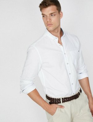 Рубашка Материал: %100  Хлопок Параметры модели: рост: 188 cm, грудь: 99, талия: 75, бедра: 95 Надет размер: M