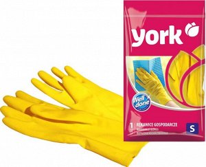 "YORK" Перчатки хозяйственные, размер S 092030