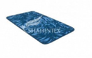 SHAHINTEX LOOP ITALIANO Коврик для ванной 50х100см синий 56