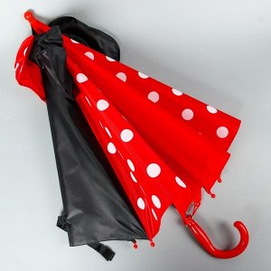 Зонт детский с ушами «Красотка», Минни Маус ? 70 см