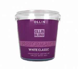Классический осветляющий порошок белого цвета OLLIN BLOND PERFOMANCE, 30 гр
