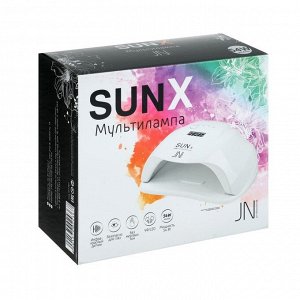 Лампа для гель-лака JessNail SUN X, UV/LED, 54 Вт, таймер 10/30/60 сек, белая