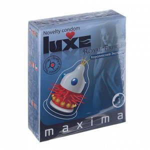 Презервативы «Luxe» Maxima Королевский Экспресс, 1 шт