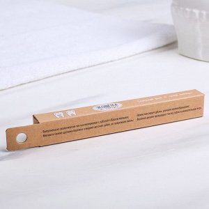 Зубная щётка для детей, бамбук «Котята», 15 * 2 * 1,5 см