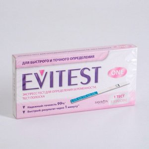 Тест Evitest для определения беременности 1шт