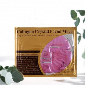 Коллагеновая маска для лица Collagen Crystal, розовая, 60 г