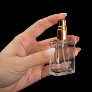 Флакон для парфюма «Классика», с распылителем, 15 мл, цвет МИКС