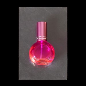 Флакон секлянный для парфюма, с распылителем, 15 мл, цвет МИКС
