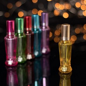 Флакон для парфюма «Изящность», с распылителем, 15 мл, цвет МИКС