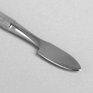 Шабер двусторонний, лопатка вогнутая, топорик, 13,5 см, цвет серебристый, АТ-961