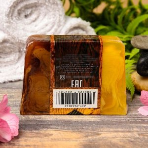 Косметическое мыло для бани и сауны "Тирамиссу", "Добропаровъ", 100 гр.