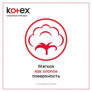 Ежедневные прокладки KOTEX Супертонкие Мультиформ 20 шт