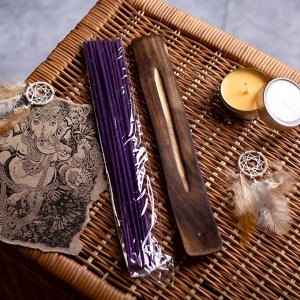 Ароманабор ароматы зодиаков "Весы" (20 палочек с деревянной подставкой)