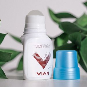 Натуральный концентрированный дезодорант Vian RICH, 50 мл