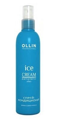 Ollin Ice Cream Spray-Conditioner - Спрей-кондиционер 250 мл
