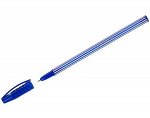 Ручка шариковая &quot;Stripes&quot; синяя 0.55мм  31131 Luxor {Индия}