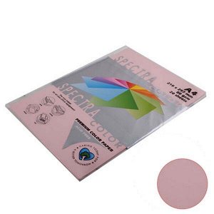 Бумага Spectra Colour A4 20л/пач 80 гр Light Rose №140 (1/50) арт. 140 (1/50)
