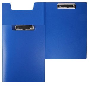 Папка планшет "Бюрократ" с верхним прижимом, синий 1/20 арт. PD602