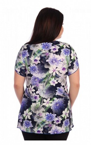 Блузка "Перла" фиолетовый, Модель: 0397ф