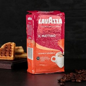 Кофе Lavazza Маттино 250 гр молотый в/у