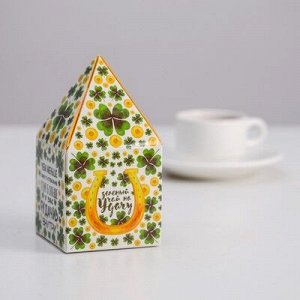 Чай в коробке-пирамидке "На удачу" 60 г