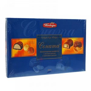 Конфеты шоколадные в коробках "Соната", 250г