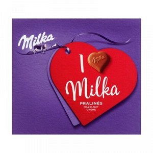 Набор подарочных конфет Milka I love NUT 110 гр