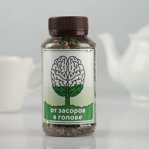 Чай зеленый с натуральными добавками "От засоров в голове", 50 гр.