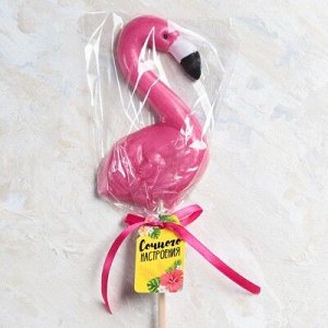 Леденец-фламинго на палочке "Сочного настроения", 95 г