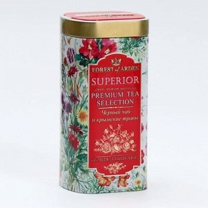 Чай черный Forest of Arden листовой и крымские травы "Супериор" ж/б 100 г