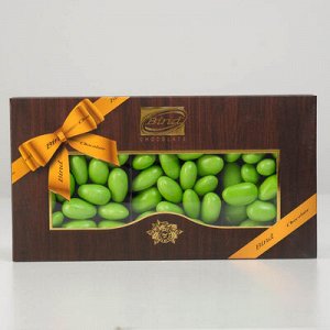 Шоколадное драже "Миндаль в шоколаде зеленый" 200 г