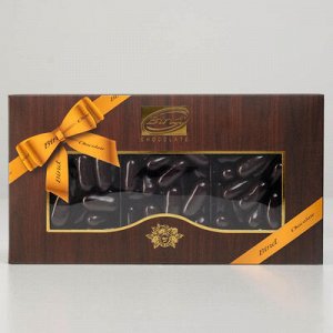 Шоколадное драже "Апельсиновая цедра в шоколаде" 200 г