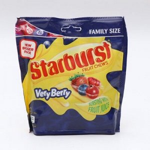 Жевательные конфеты Starburst Fruit Very Berry 210 г