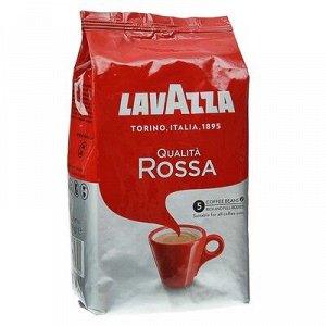 Кофе LAVAZZA Rossa 1кг в зёрнах