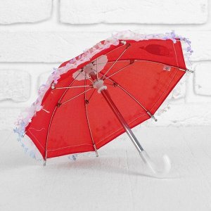 Зонт малый, d= 27 см, цвета МИКС