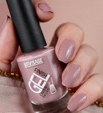 LUXVISAGE Лак GEL finish 9 г, 16 тон, бежево-коричневый/6шт