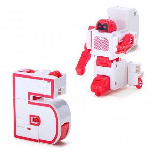 Набор роботов «Алфавит», звуковые эффекты, 6 штук роботов-букв, собираются в 1 робота